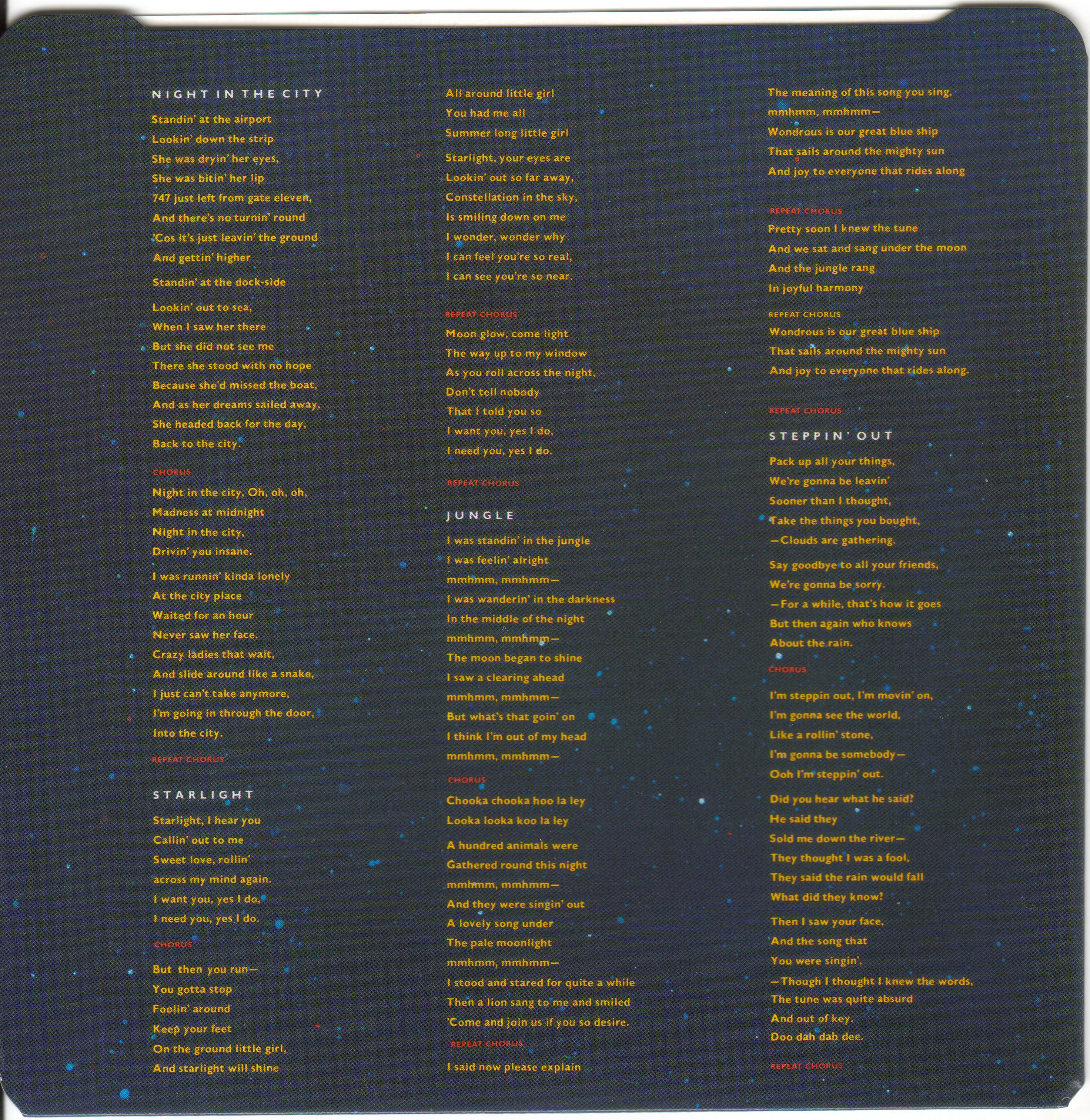 Electric Light Orchestra  Out Of The Blue; 2cd : Booklet 5 JPN